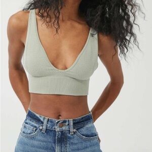 Out From Under Hailey Plunging Bra Top
